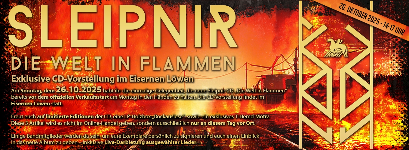 Sleipnir Die Welt in Flammen Release Party Sleipnir Die Welt in Flammen Release Party