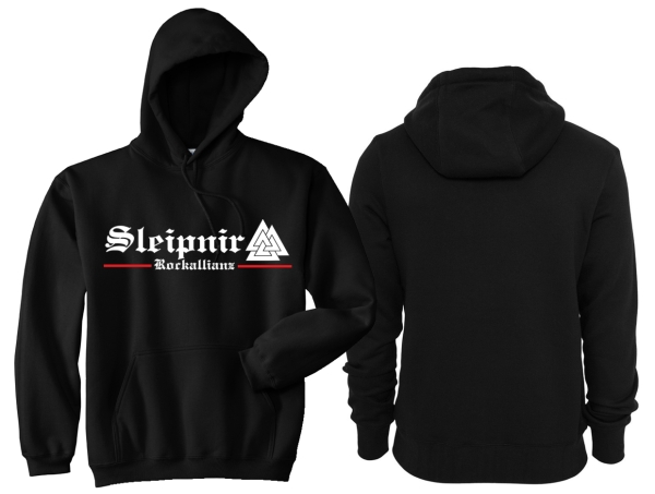 Frauen Kapuzenpullover - Sleipnir - Rockallianz - Motiv 1 - schwarz