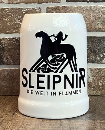 Bierkrug - Sleipnir - Die Welt in Flammen Motiv 3 Bierkrug - Sleipnir - Die Welt in Flammen Motiv 3