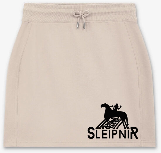 Frauen - Rock - kurz - Sleipnir - Logo - sueded fawn Frauen - Rock - kurz - Sleipnir - Logo - sueded fawn