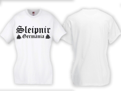 Frauen T-Shirt - Sleipnir - Germania - Motiv 2 - weiss