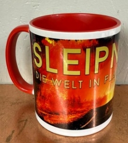 Tasse - rot - Sleipnir - Die Welt in Flammen - Motiv 1 Tasse - rot - Sleipnir - Die Welt in Flammen - Motiv 1