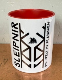 Tasse - rot - Sleipnir - Die Welt in Flammen - Motiv 2 Tasse - rot - Sleipnir - Die Welt in Flammen - Motiv 2