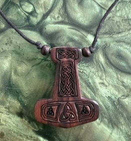 Holzanhänger - Thors Hammer - Tri