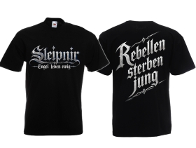 Frauen T-Shirt - Sleipnir - Engel leben ewig - Rebellen sterben jung - Motiv 2