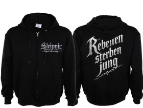 Frauen Kapuzenjacke - Sleipnir - Engel leben ewig - Rebellen sterben jung - Motiv 2