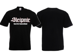 Frauen T-Shirt - Sleipnir - Rock für Deutschland - Motiv 1 - schwarz